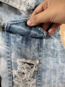 50% Off😃 Ripped Denim Jacket
