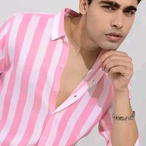 Stylish Men&#39;s Striped Casual Shirt