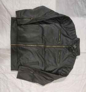 Stylish Black Leather Jacket