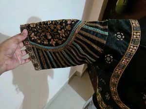 New Black Designer Blouse