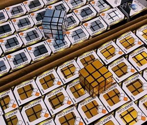 JEHUI Cubelelo Drift Blue Mirror Cube Speed Cube Magic Puzzle Toy
