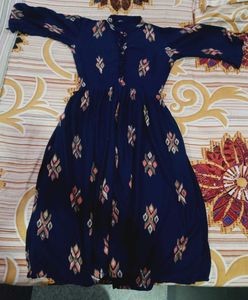 Elegant Navy Blue Dress