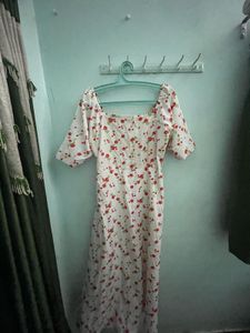 Floral Print Maxi Dress