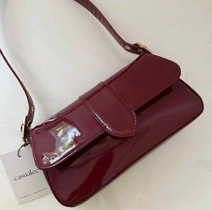 Burgundy Shoulder Bag