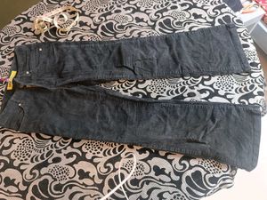 Black Velvet Bootcut Trousers