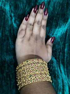 Gold Plated Bangles