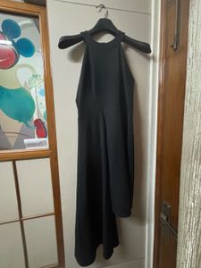 Black Halter Neck Dress