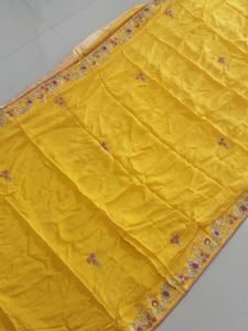 Elegant Yellow Saree