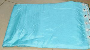 Cyan Colour With White Combination