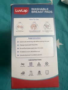 Brand New Luvlap Washable Breast Pads