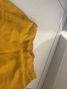 short anarkali and flared pants