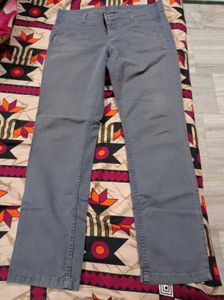 Casual Blue Denim Pants