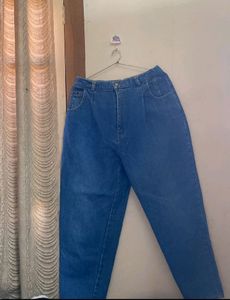 Blue Boyfriend Jeans