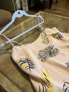KAZO size S peach Spaghetti Top, never worn