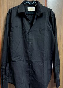 Mufti Black Casual Shirt cool