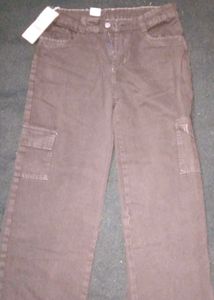 Brown Cargo Pants