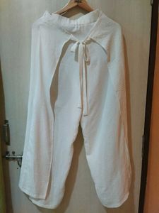 Waist Front Tie Plazzo