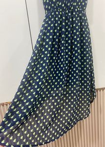 B + Vestry Women’s Flared Heart Printed A- Line Dress