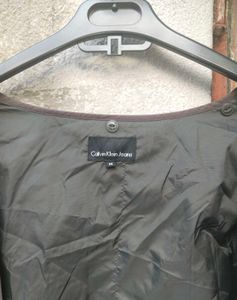 Calvin Klein Jeans Olive Vest - Size M