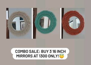 Combo 3X 16 Inch Mirrors