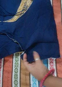 Beautiful heavy zardozi work kurti