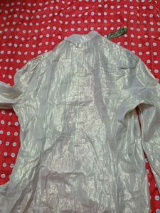 Ruffled Button Down Top
