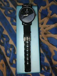 Black Working Watch