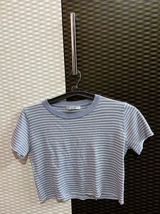 Chic Blue Crop Top
