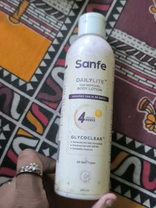 Sanfe Tan Removal Body Lotion