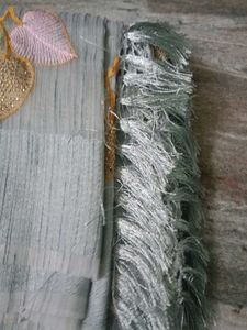 Embroidered Leaf Chanderi Saree