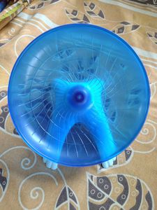 Blue Hamster Exercise Wheel