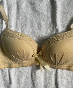 Cute Beige Bra