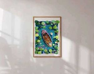 Boat In A Pond