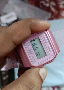 Original Casio Vintage Watch Pink