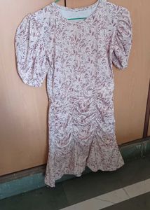 Floral Print Mini Dress