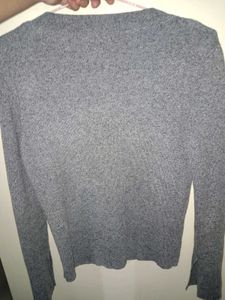 Gray Pullover Sweater