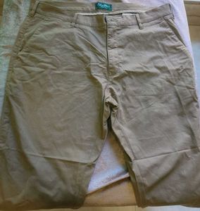 Men's Khaki Casual Trousers