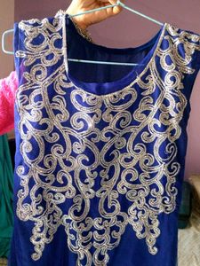 Elegant Blue Ethnic Gown✨💙