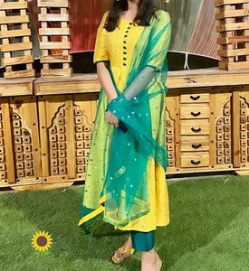 Panit yellow Kurta Set
