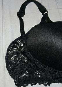Black Lace Bra