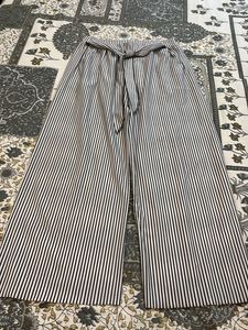 Striped Wide Leg Pants