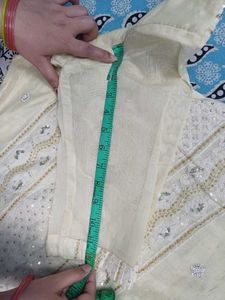 Cream Colour Suit &amp; Dupatta