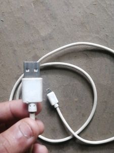 Micro USB Cable Colour White