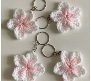 Crochet Bow Keychains