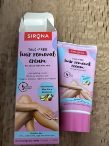 Hair Remover Cream And Nose Strips Combo