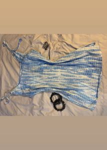 Tie Strap Short Kurti. SIZE-28-32