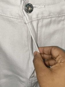 White Jeans - Unique Design