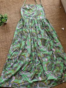 Paisley Halter Maxi Dress
