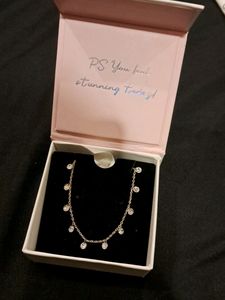 GIVA 925 Sterling Silver Anushka Sharma Classic Queen&#39;s Necklace | Necklace to Gift Women &amp; Girls | With Certificate of Authenticity and 925 Stamp