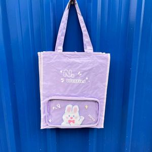 fixed price strictly no coin and swap comments on this will b ignored Spaciohs Kawaai Totes /tuitionbags For Kids And Adults With 3compartments And Waterproof 449 Each
